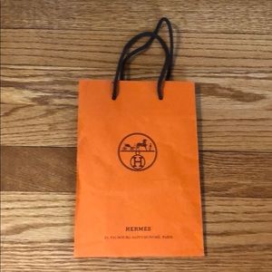 Adorable Small Hermès gift bag!